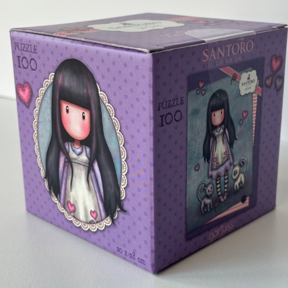 Brand New ! Educa Santoro London Gorjuss Puzzle - 100 pieces- Tall Tail - Picture 7 of 7